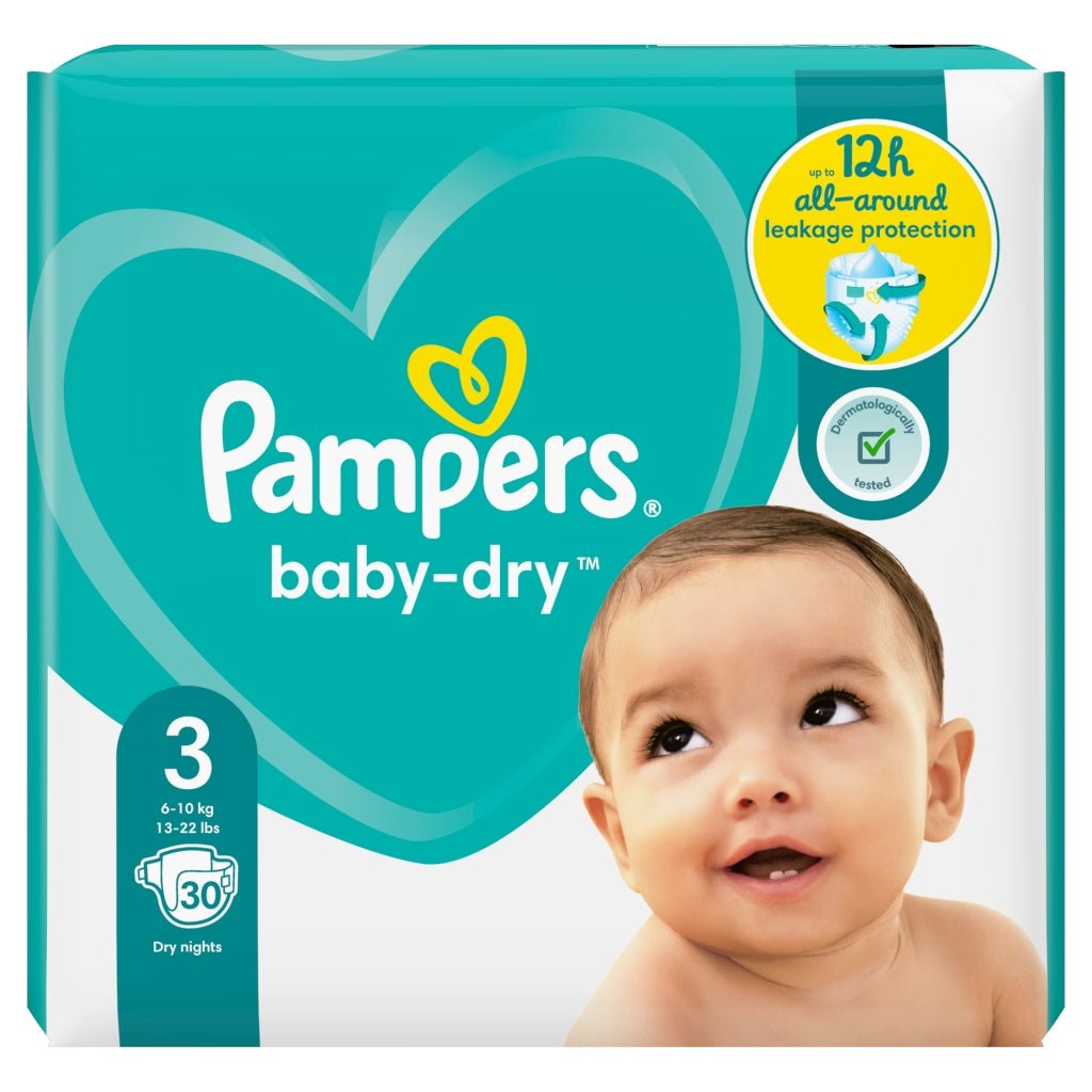 pampers baby dry 2 a 3 roznica wymiary