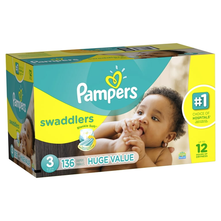 pampers baby dry 3 136 szt