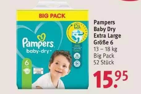 pampers baby dry 6 rossmann