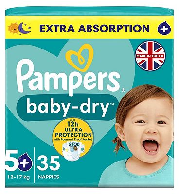 pampers baby dry boots