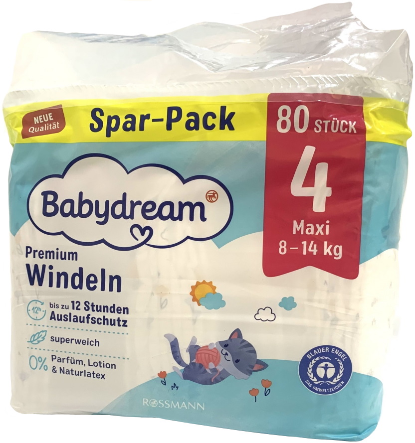 pampers babydream 4 34 stuck preis