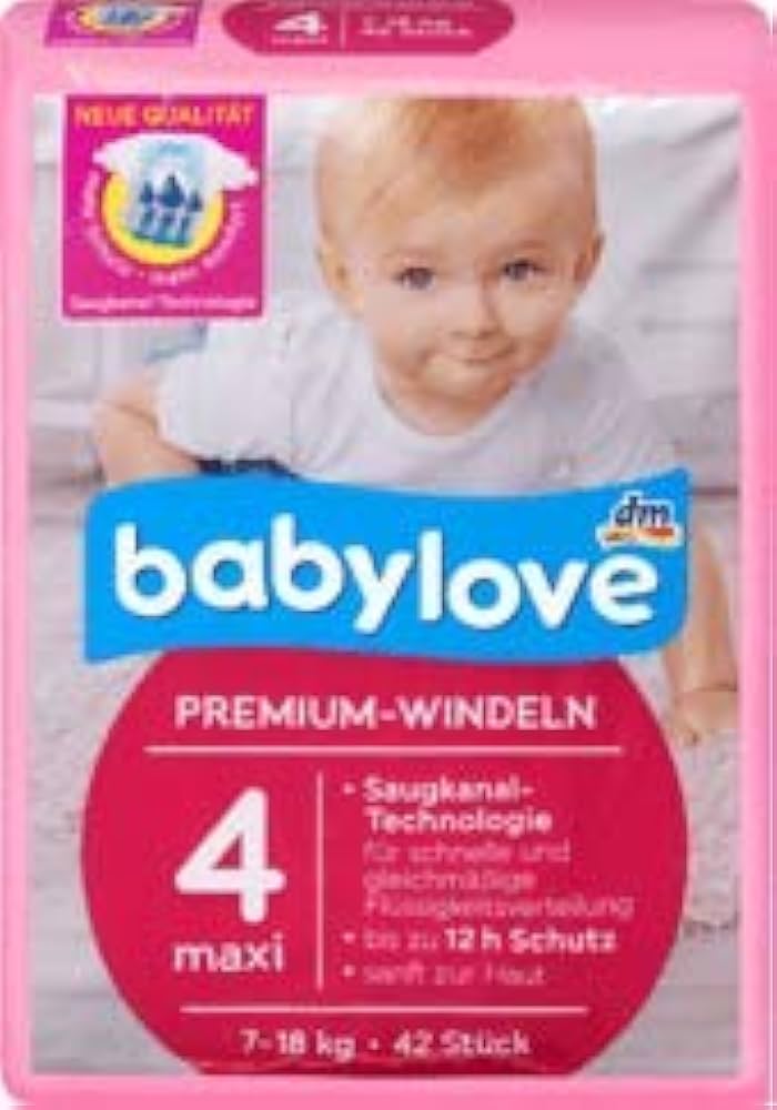 pampers babylove 4