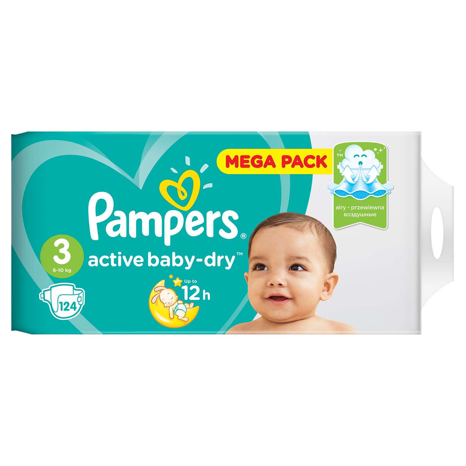 pampers bady dry 3+