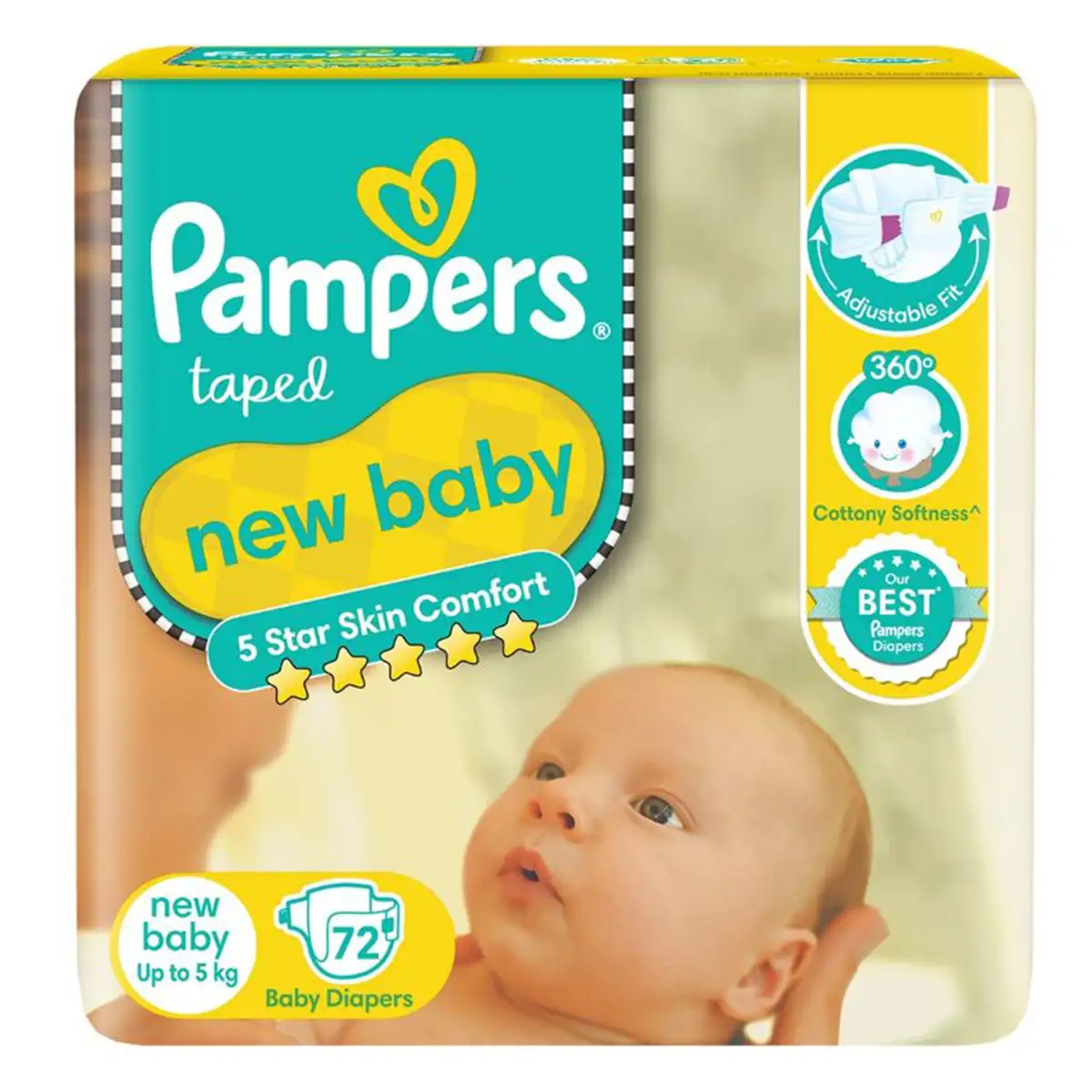 pampers bew baby dry cena