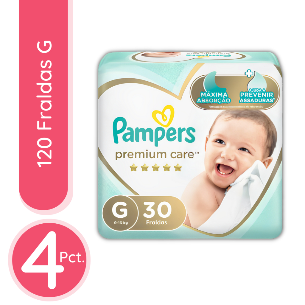 pampers care 4