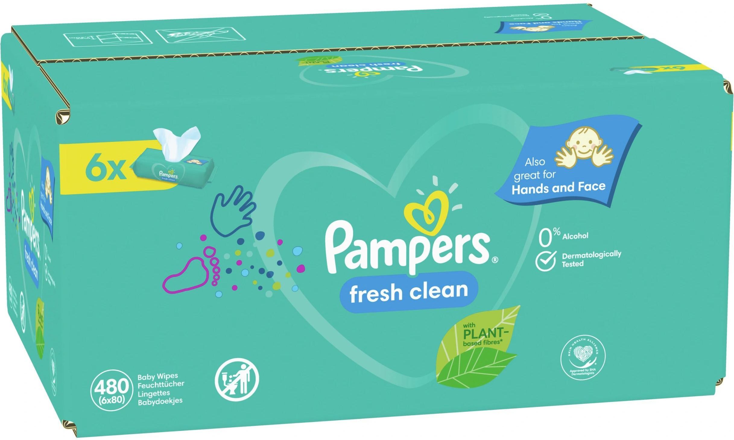 pampers chusteczki ceneo