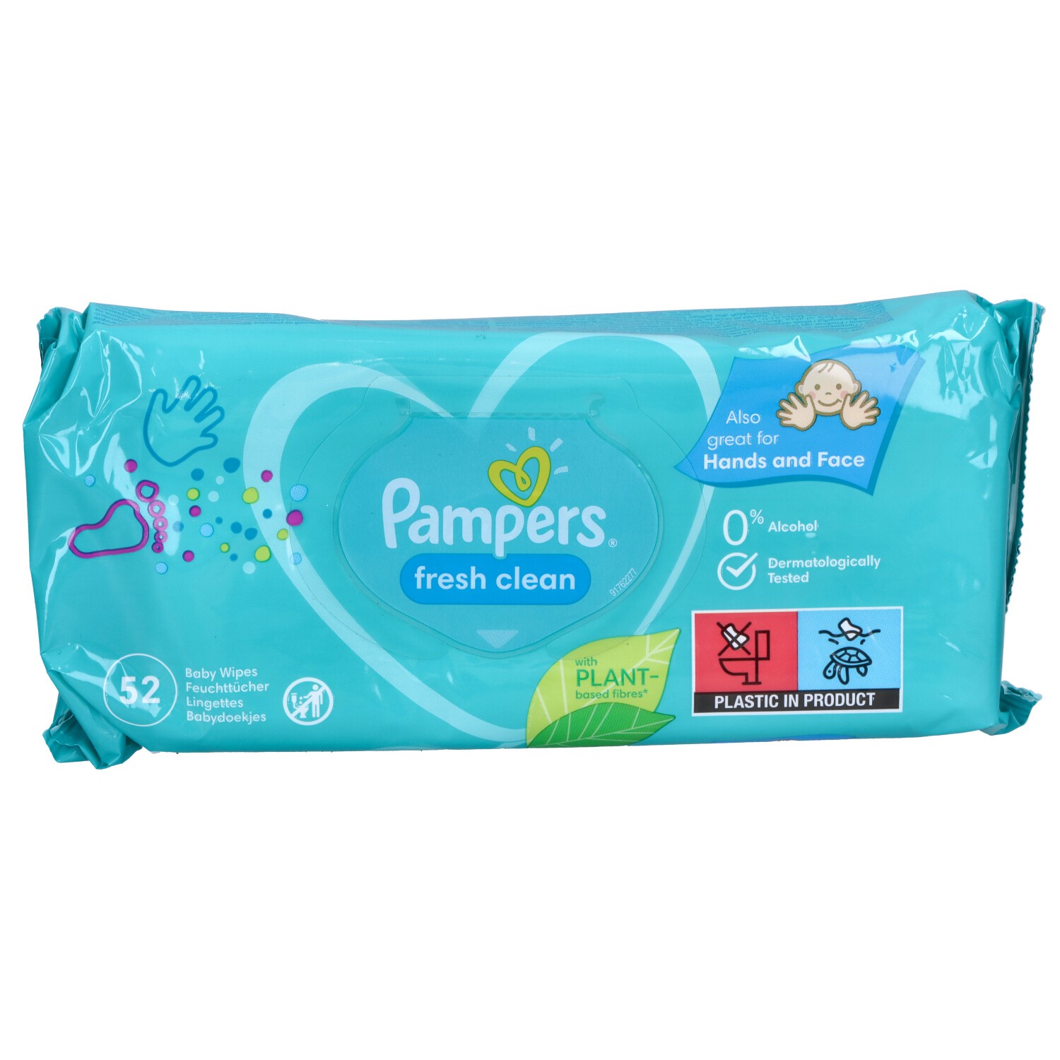 pampers chusteczki fresh clean 52szt