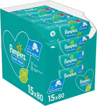 pampers chusteczki od urodzenia