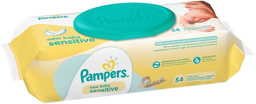 pampers chusteczki sensitive 54