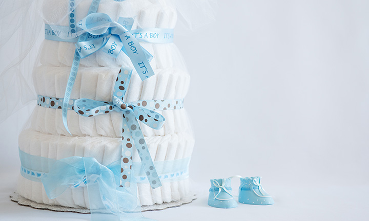 pampers diaper cake