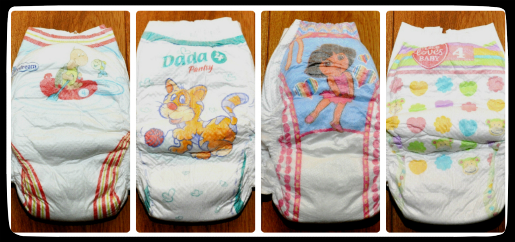 pampers dla dziewczynki