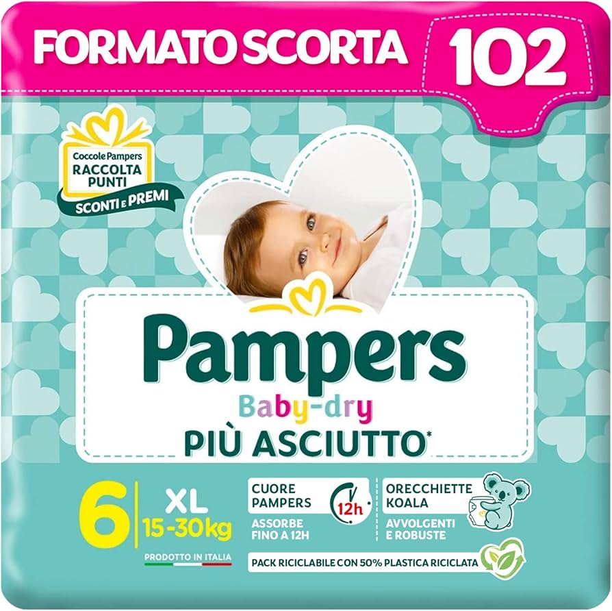 pampers do 30kg