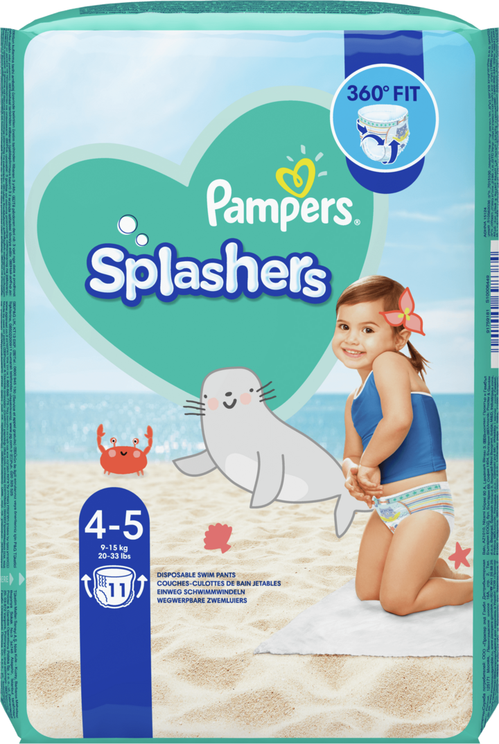 pampers do pływania smyk