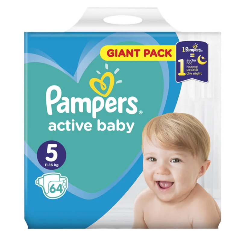 pampers dziecka