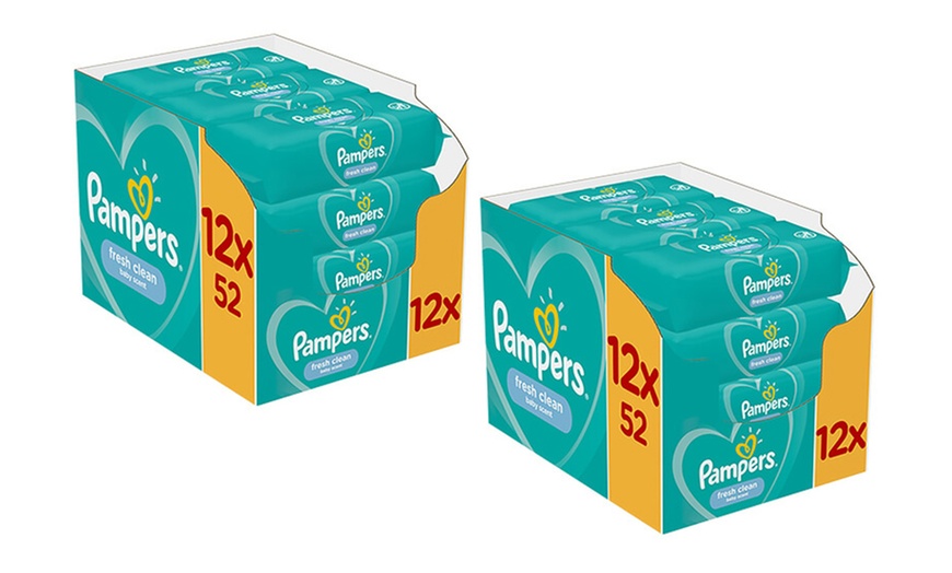 pampers fresh clean 12x