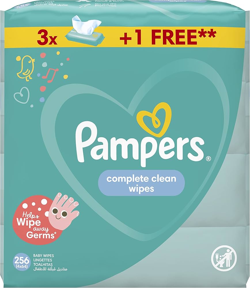 pampers fresh clean 4x64