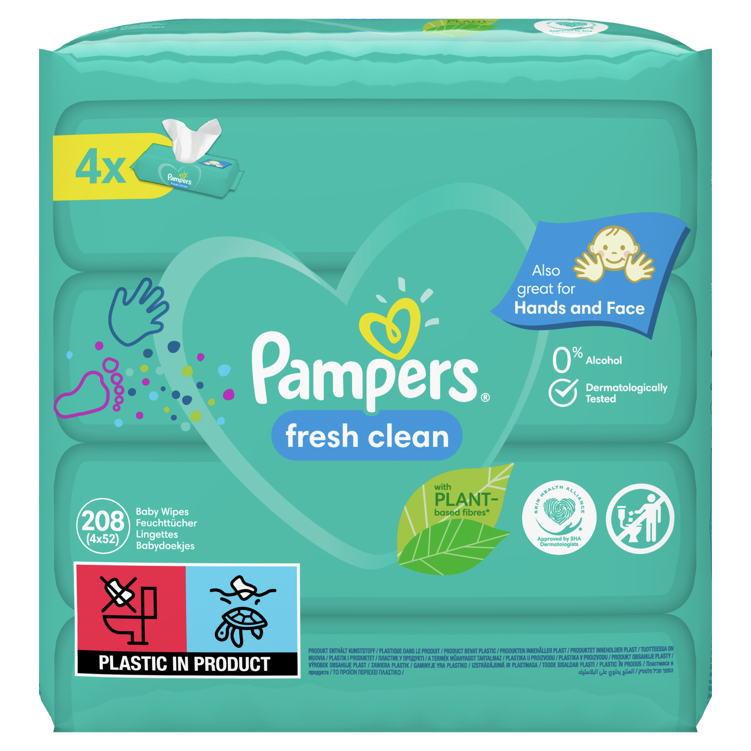 pampers fresh clean opinie