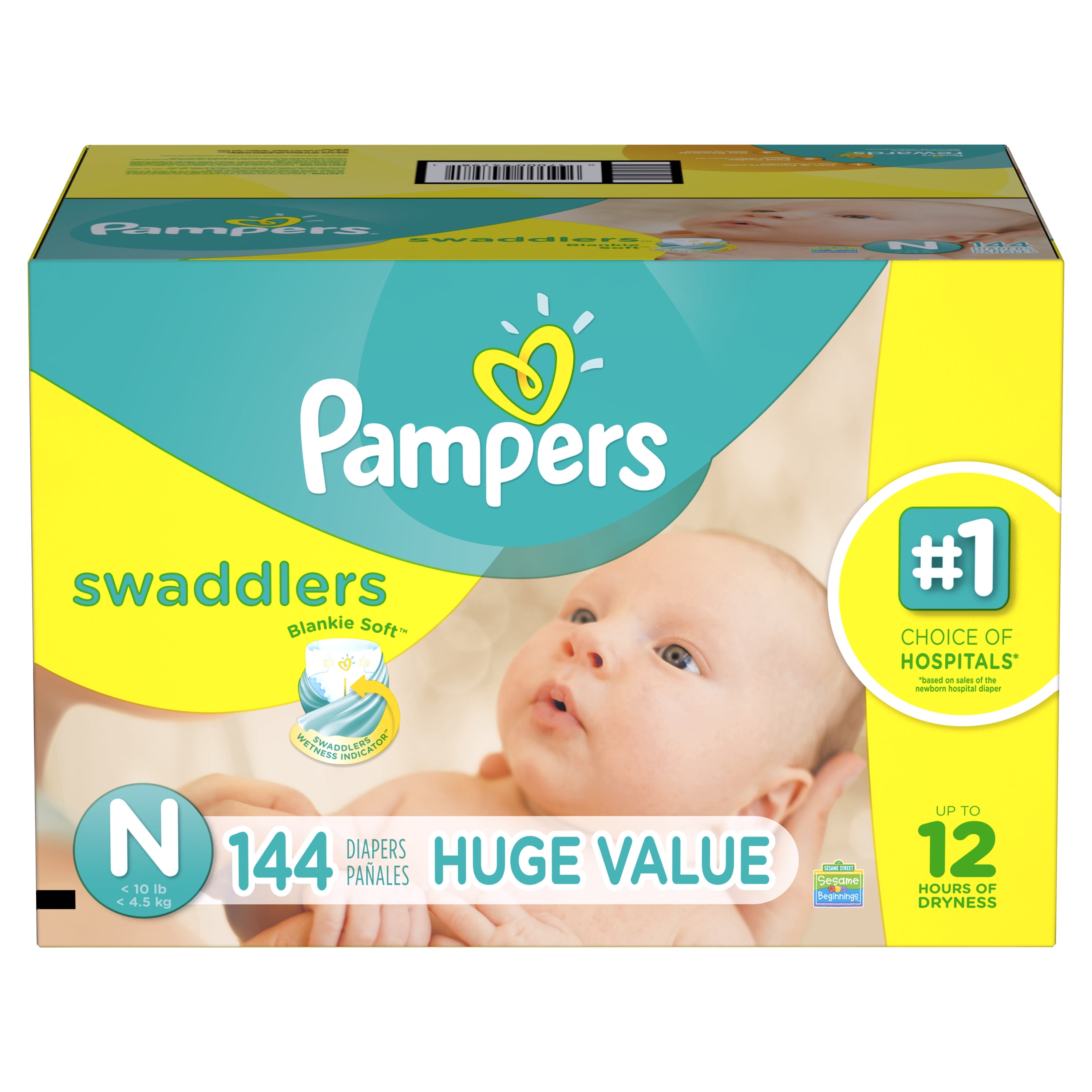 pampers giant pack 2 144