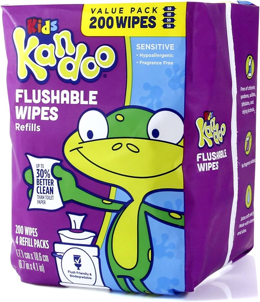 pampers kandoo flushable wipes