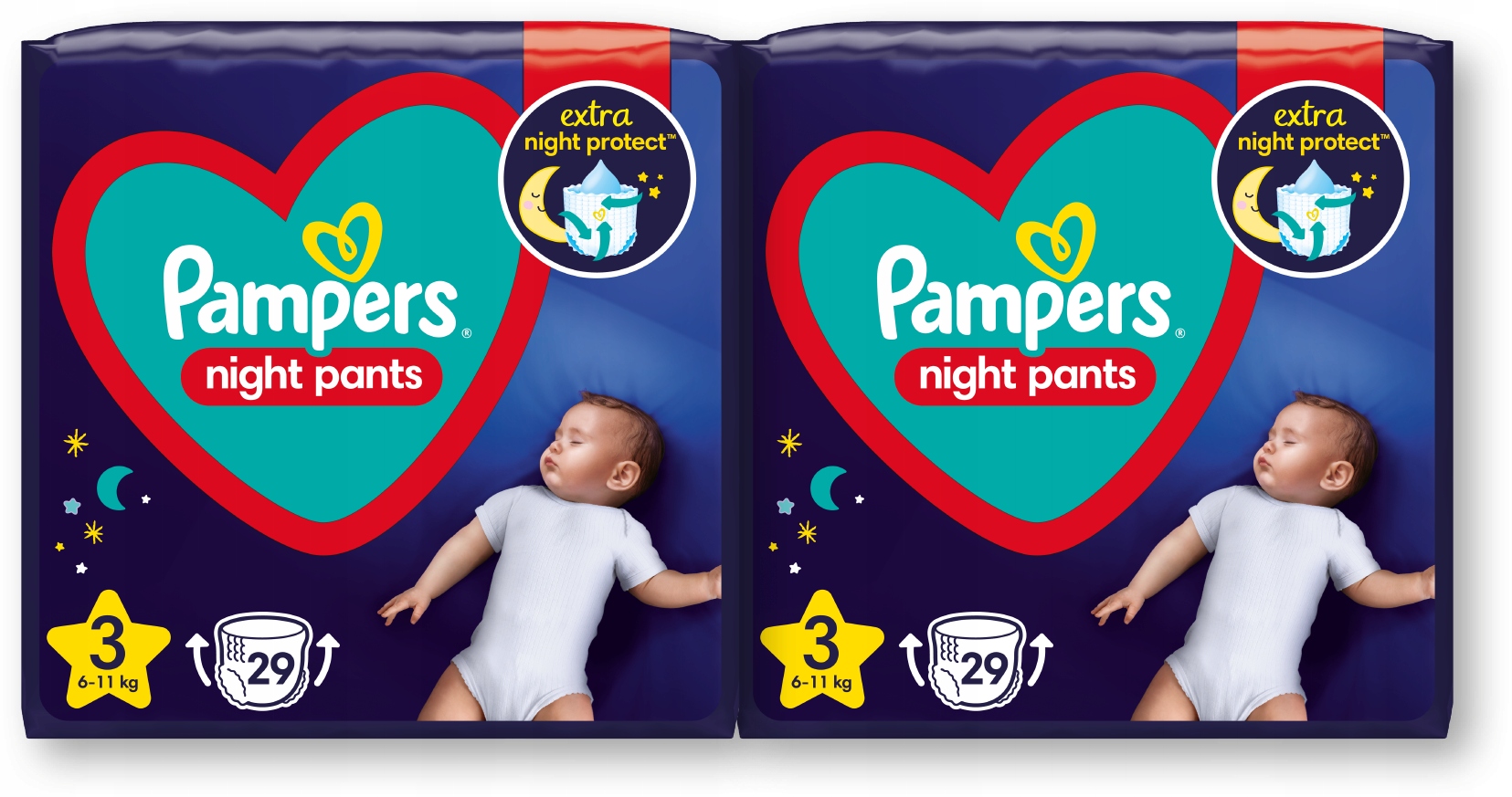 pampers midi 58szt