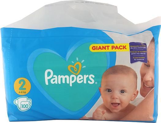 pampers mini 100szt