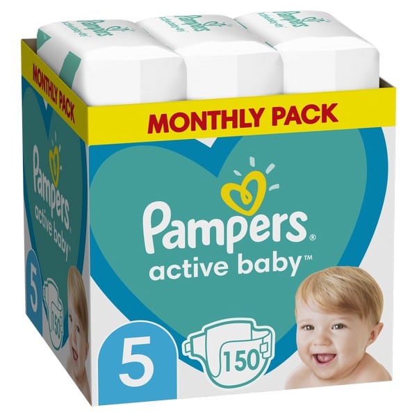 pampers monthly pack 5