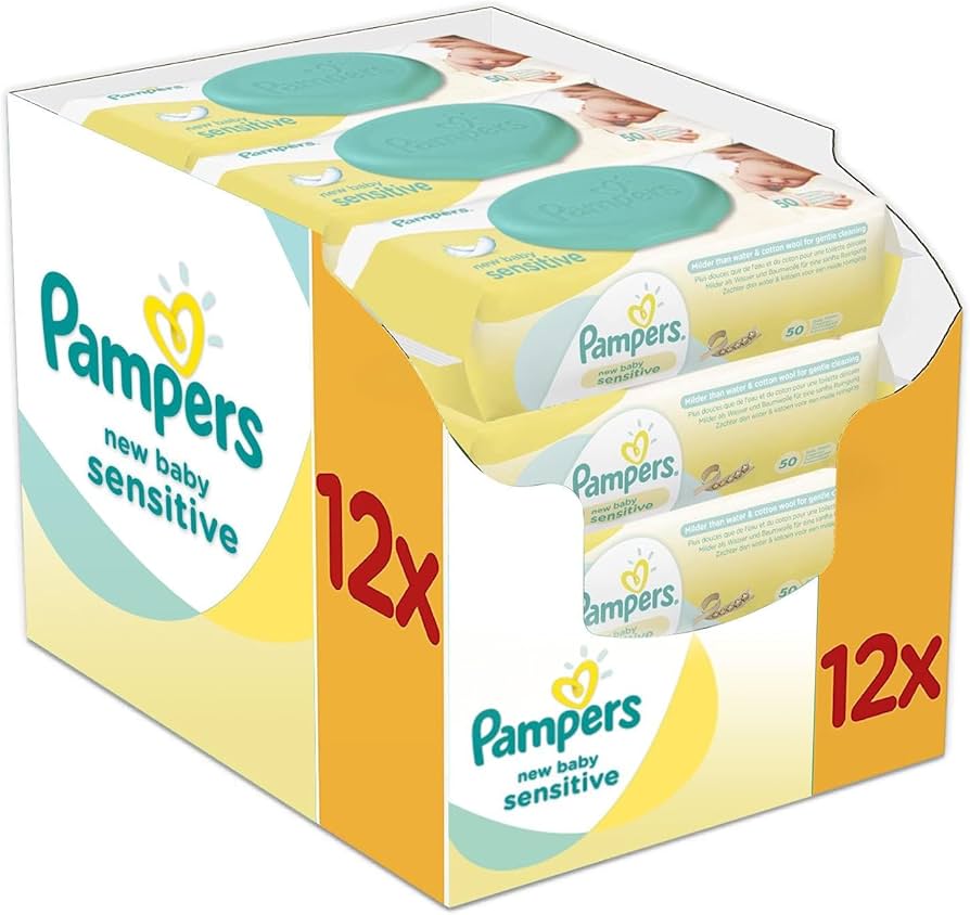 pampers new baby chusteczki nawilżane sensitive