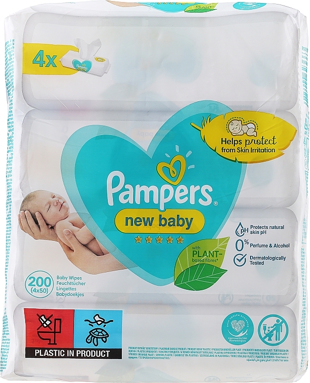 pampers new baby chusteczki nawilżane sensitive