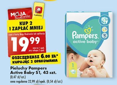 pampers new baby dry 1 biedronka