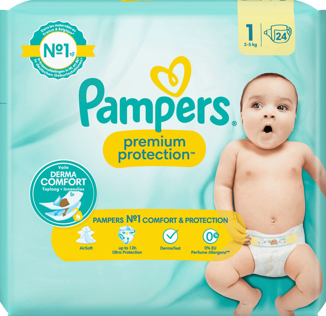 pampers new baby dry 1 cena