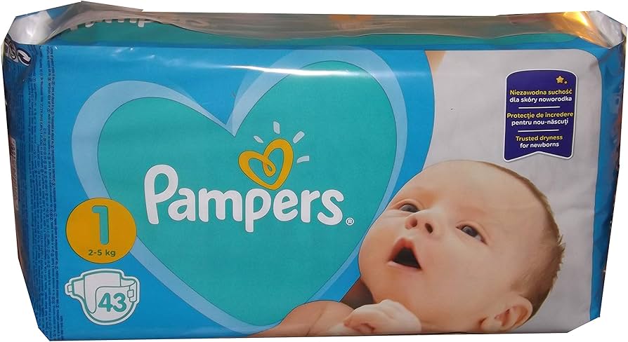 pampers new baby dry 1 cena