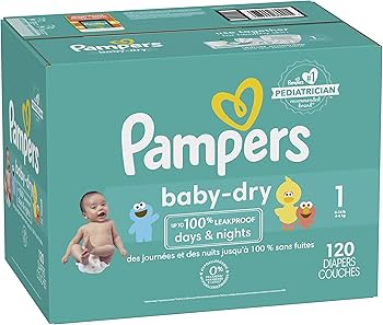 pampers new baby dry 1.2-5 kg cena