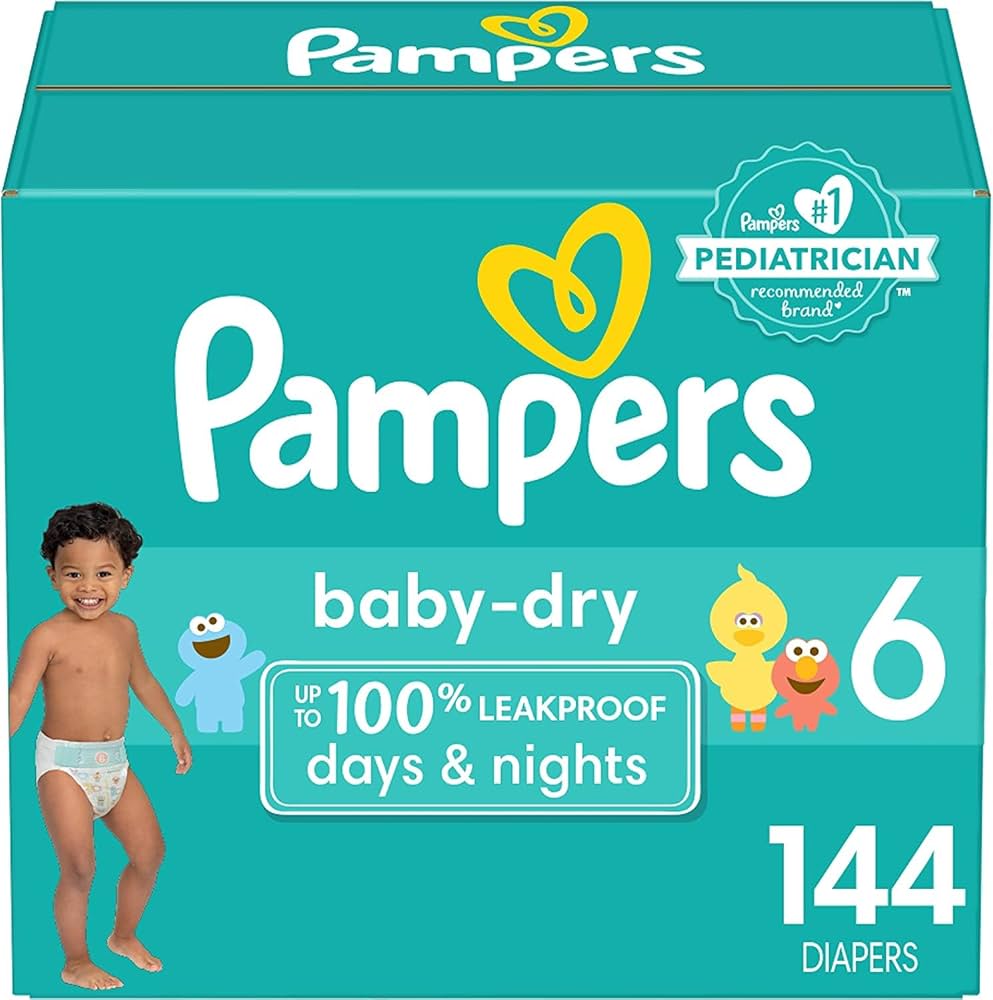 pampers new baby dry 144 cena