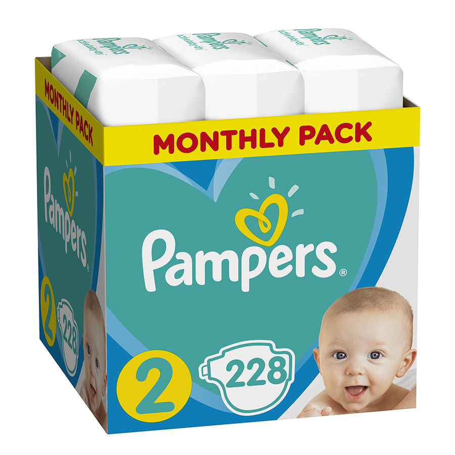 pampers new baby dry 2 smyk