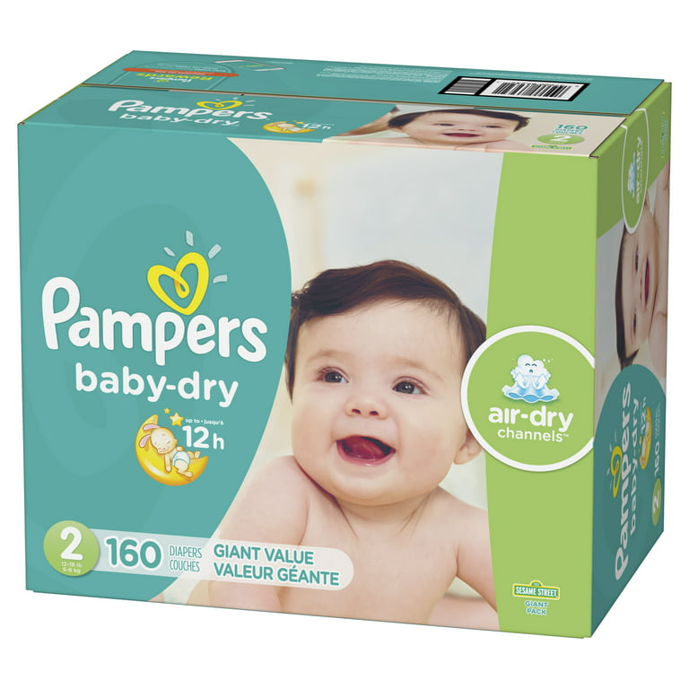 pampers new baby-dry 228sztuk