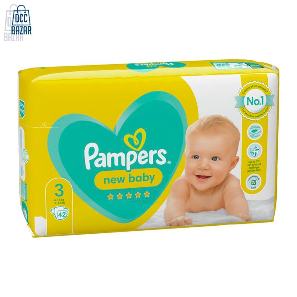 pampers new baby dry 3 smyk