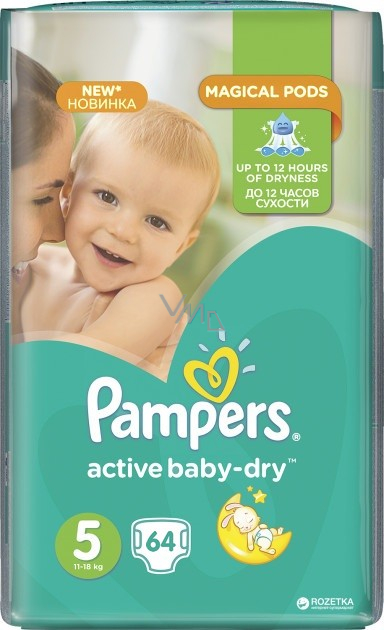 pampers new baby dry na noc