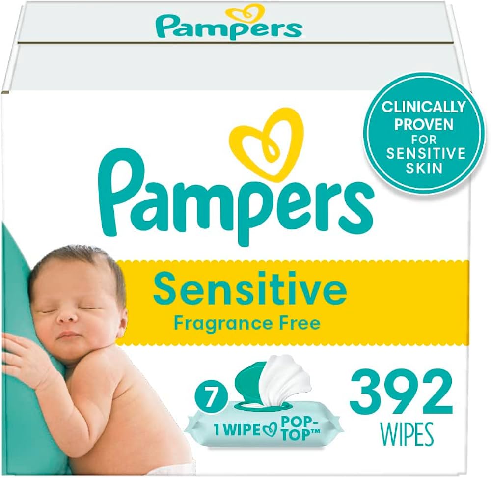 pampers new born husteczki