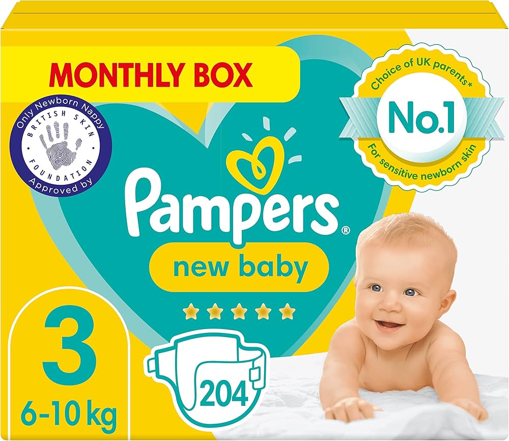 pampers newborn 3-6 kg