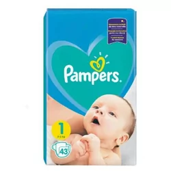 pampers newborn 43 szt cena