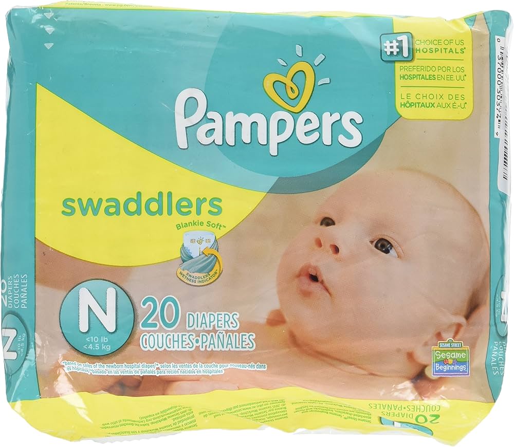 pampers newborn tanio