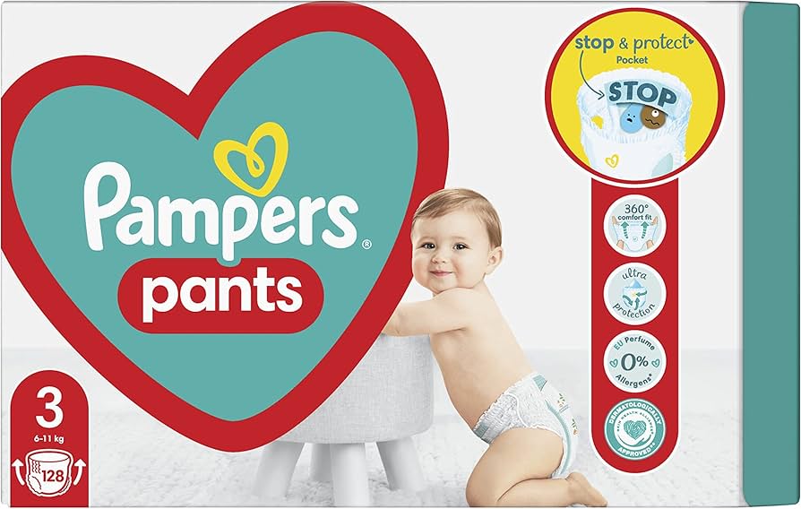 pampers pants 2 sfery suchości