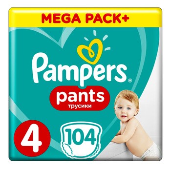 pampers pants 4 104szt