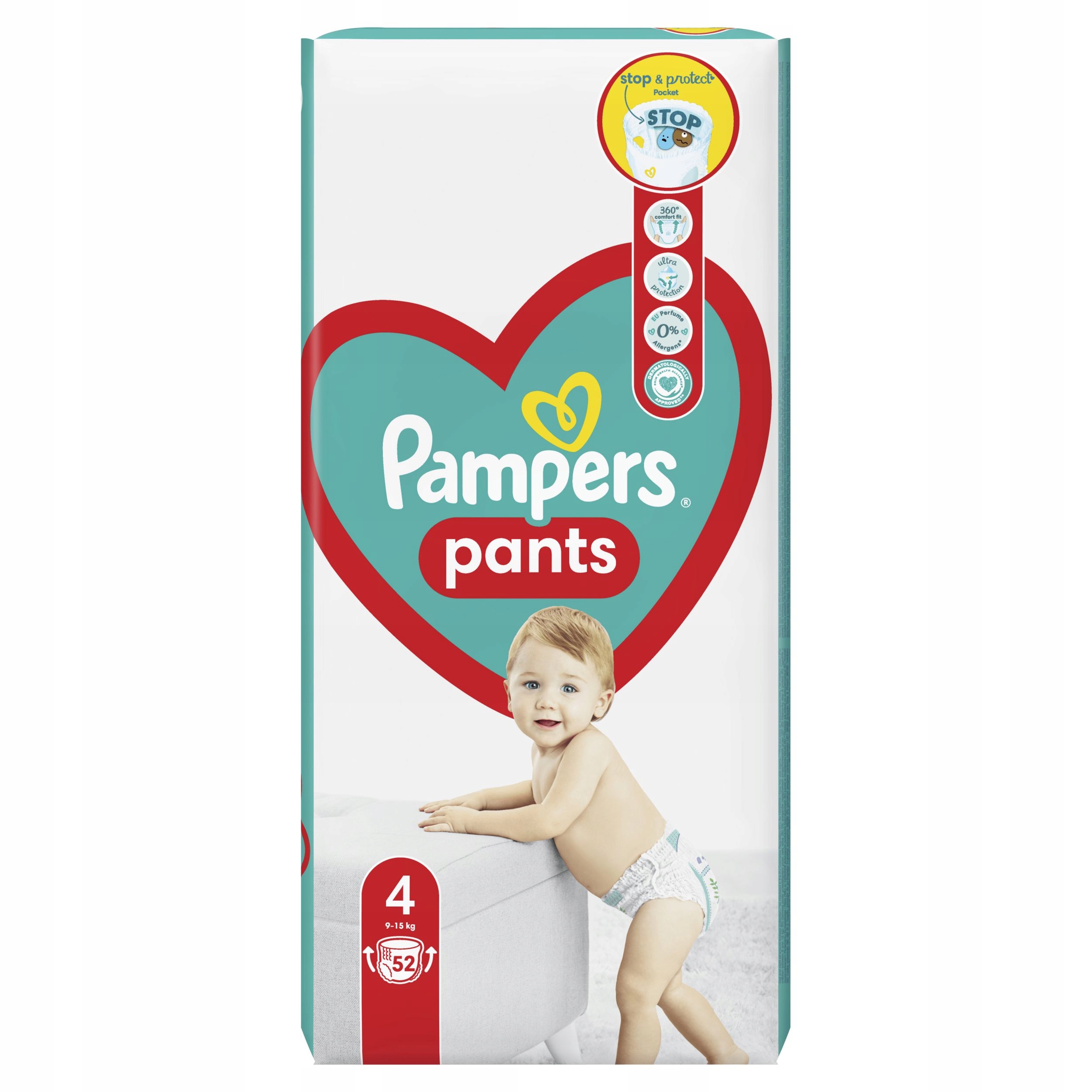 pampers pants 4 przeciekaja