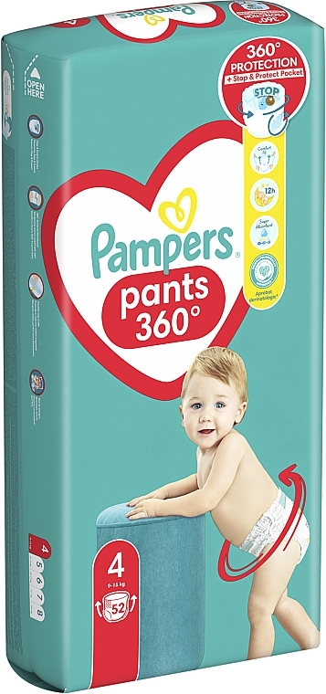 pampers pants 4 rossmann 52 sztuki