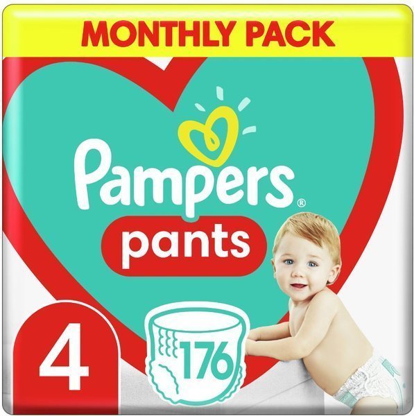 pampers pants 4 zapas miesieczny