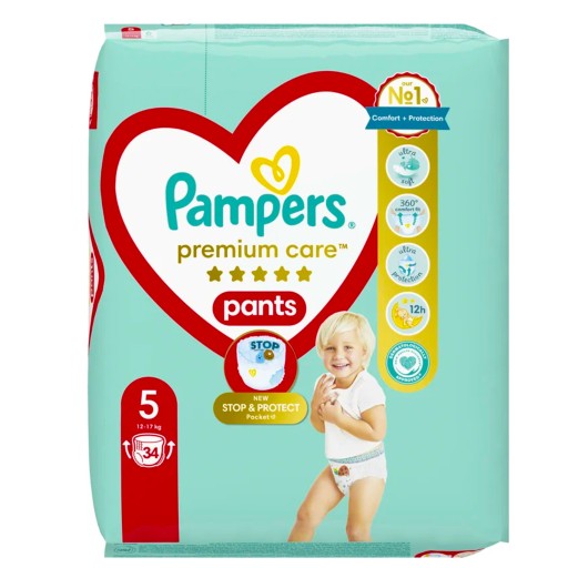pampers pants 5 34