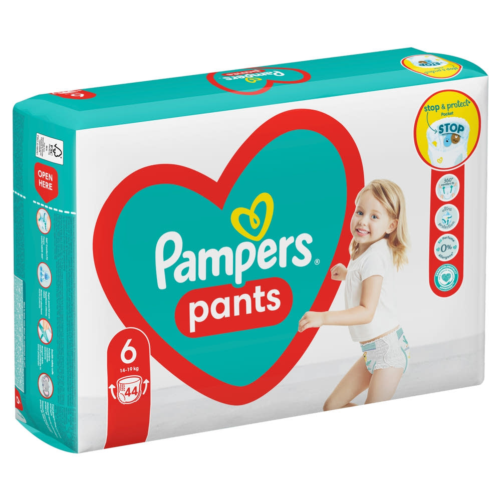 pampers pants 6 44 szt rossmann