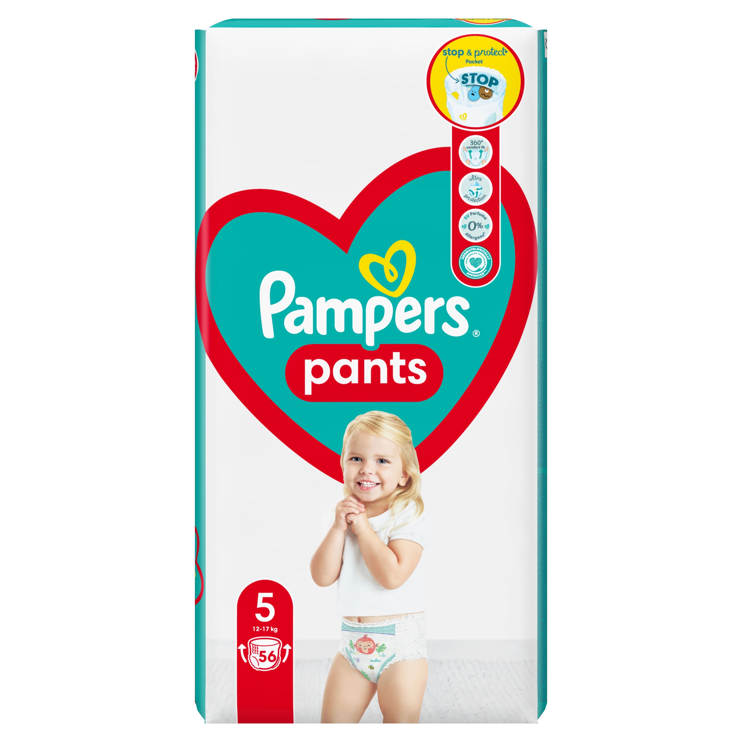 pampers pants opis pieluszki właściwości