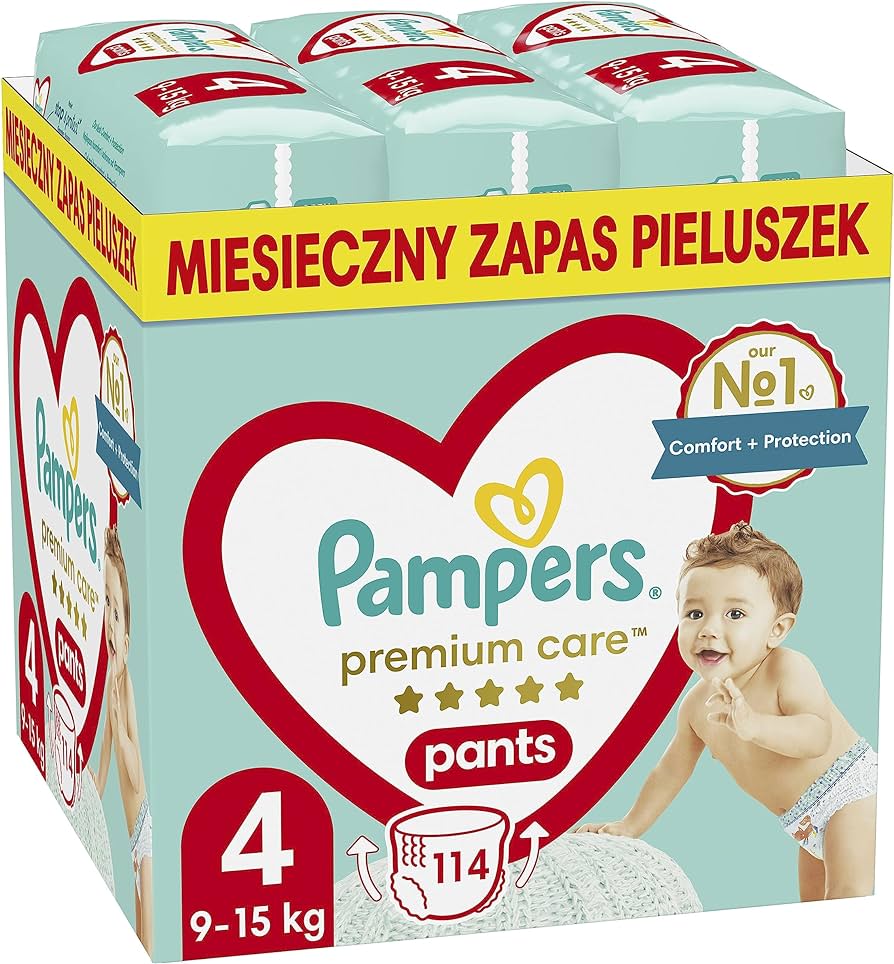 pampers pants pieluchomajtki rozmiar 4